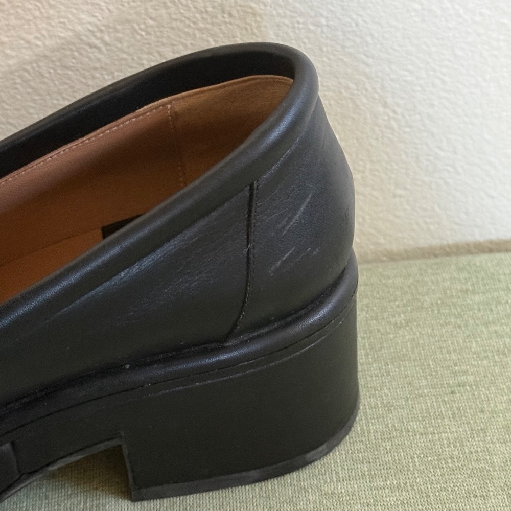 Laurence Dacade Ivone Black Leather Chunky Loafers Made in Italy - Picture 11 of 12